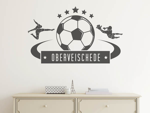 Wandtattoo Oberveischede Fußball