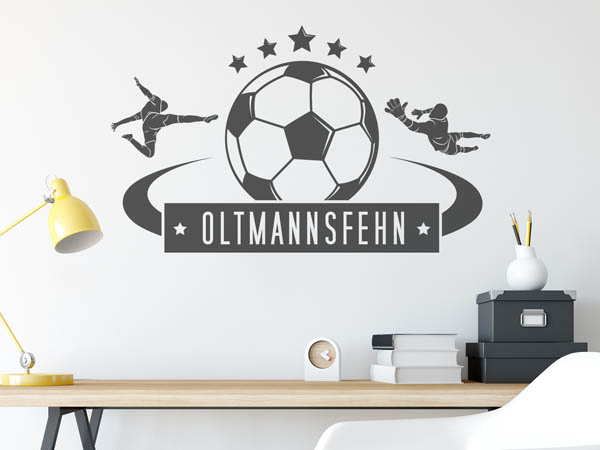 Wandtattoo Oltmannsfehn Fußball