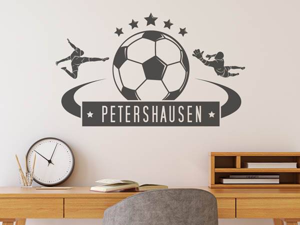 Wandtattoo Petershausen Fußball