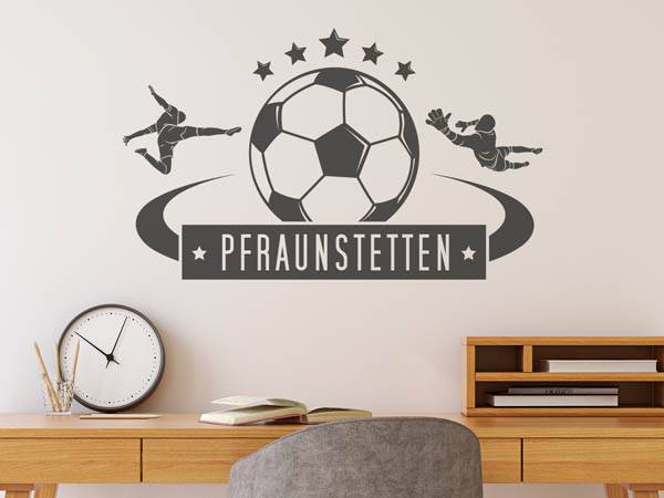Wandtattoo Pfraunstetten Fußball