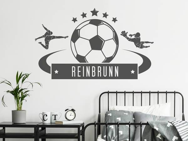 Wandtattoo Reinbrunn Fußball