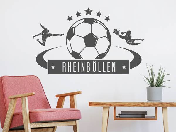 Wandtattoo Rheinböllen Fußball