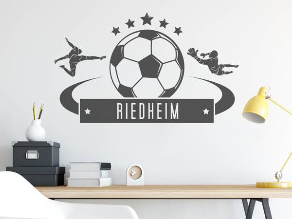 Wandtattoo Riedheim Fußball