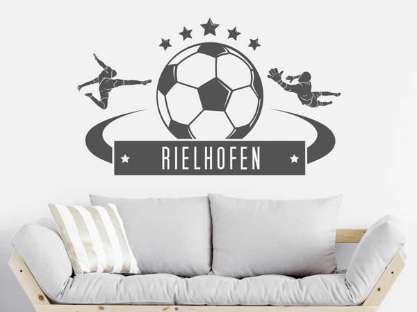 Wandtattoo Rielhofen Fußball