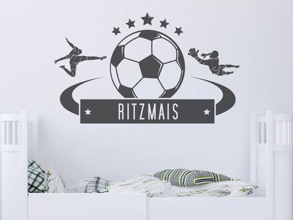 Wandtattoo Ritzmais Fußball