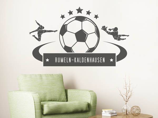 Wandtattoo Rumeln-Kaldenhausen Fußball