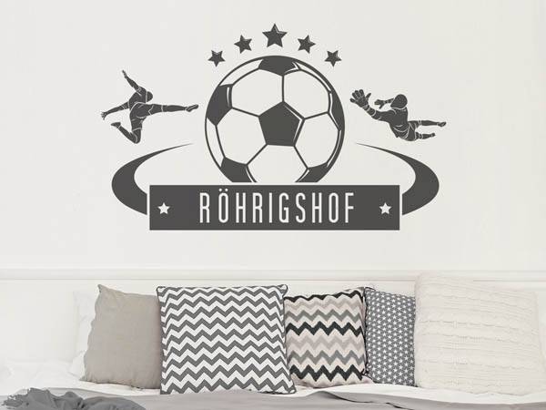 Wandtattoo Röhrigshof Fußball