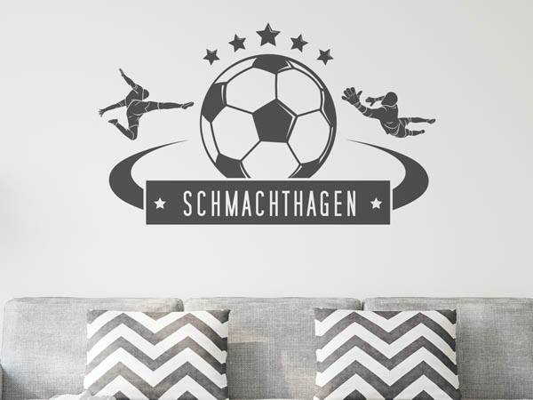 Wandtattoo Schmachthagen Fußball
