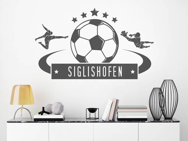 Wandtattoo Siglishofen Fußball