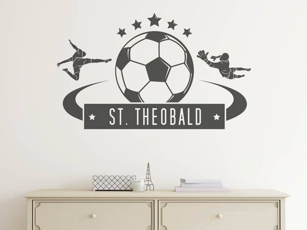 Wandtattoo St. Theobald Fußball
