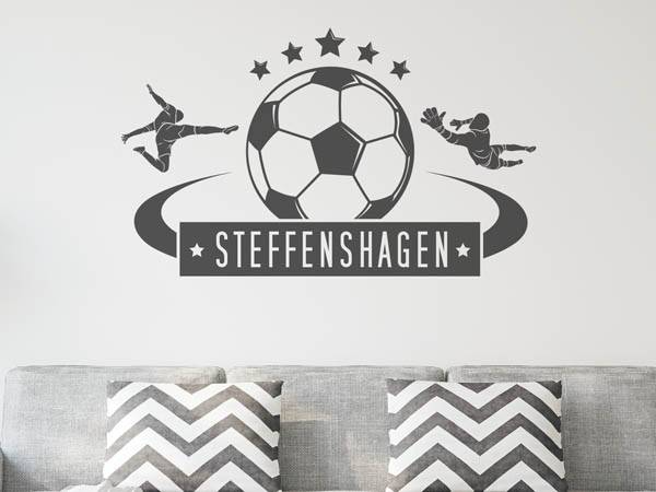 Wandtattoo Steffenshagen Fußball