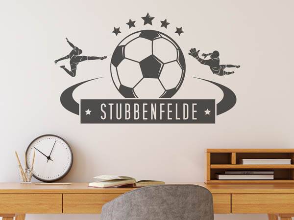 Wandtattoo Stubbenfelde Fußball