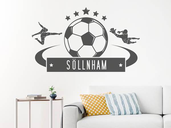 Wandtattoo Söllnham Fußball