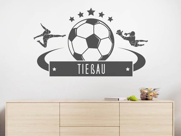 Wandtattoo Tießau Fußball