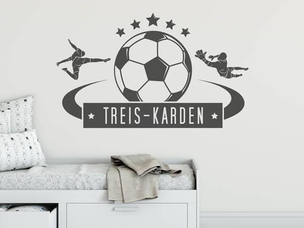 Wandtattoo Treis-Karden Fußball