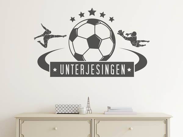 Wandtattoo Unterjesingen Fußball