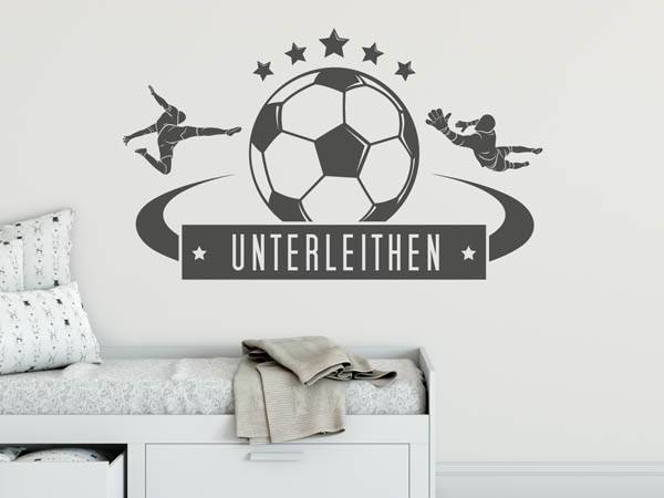 Wandtattoo Unterleithen Fußball