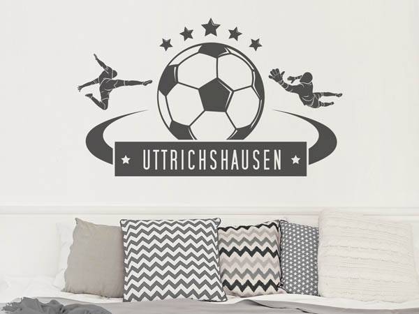 Wandtattoo Uttrichshausen Fußball