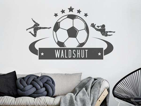 Wandtattoo Waldshut Fußball