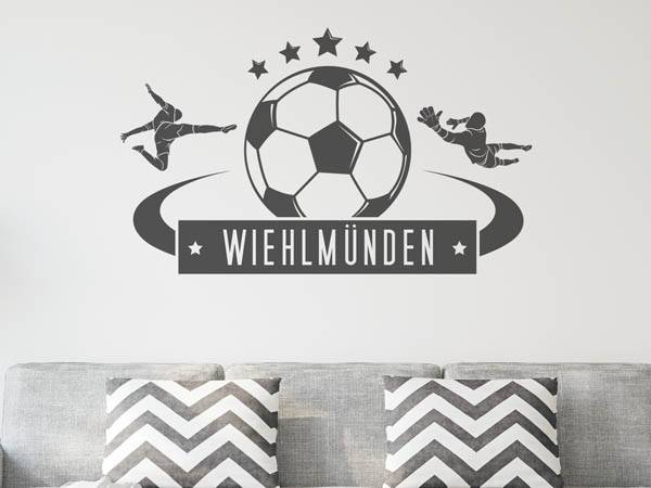 Wandtattoo Wiehlmünden Fußball