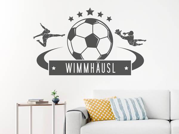 Wandtattoo Wimmhäusl Fußball
