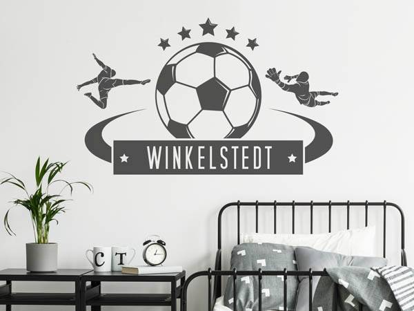 Wandtattoo Winkelstedt Fußball