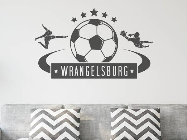 Wandtattoo Wrangelsburg Fußball