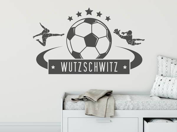 Wandtattoo Wutzschwitz Fußball