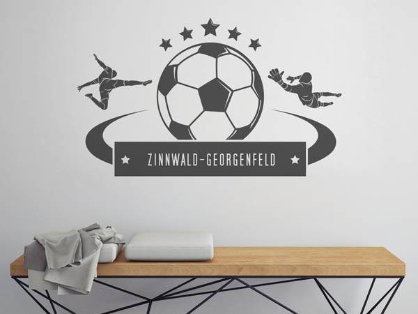 Wandtattoo Zinnwald-Georgenfeld Fußball