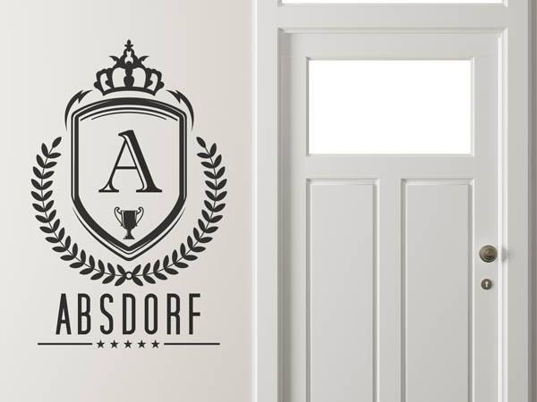 Wandtattoo Absdorf Wappen