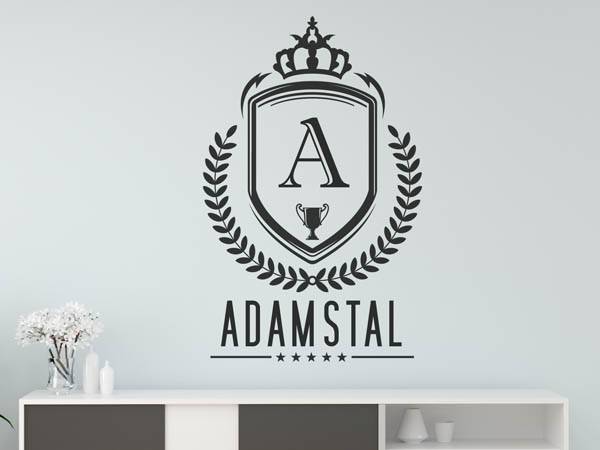 Wandtattoo Adamstal Wappen