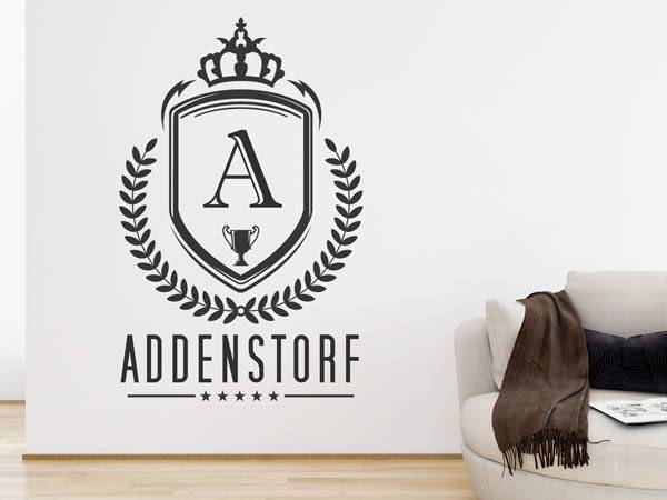 Wandtattoo Addenstorf Wappen