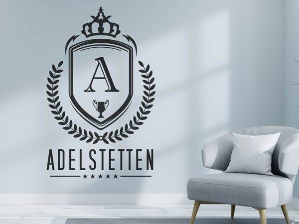 Wandtattoo Adelstetten Wappen