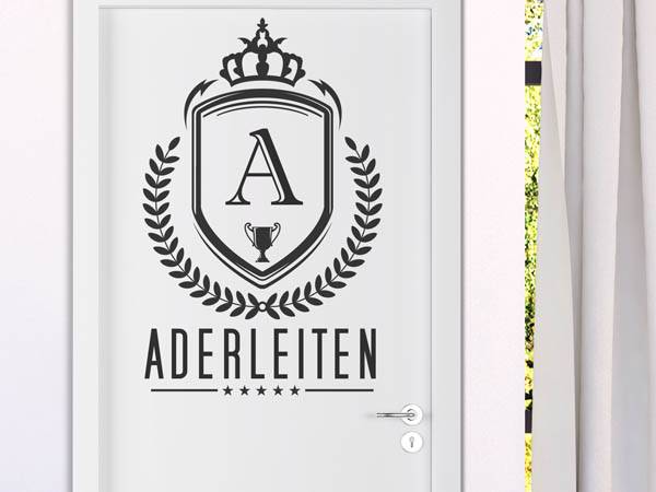 Wandtattoo Aderleiten Wappen