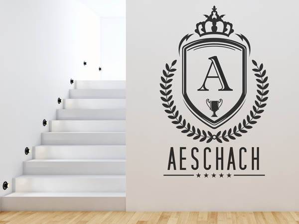 Wandtattoo Aeschach Wappen