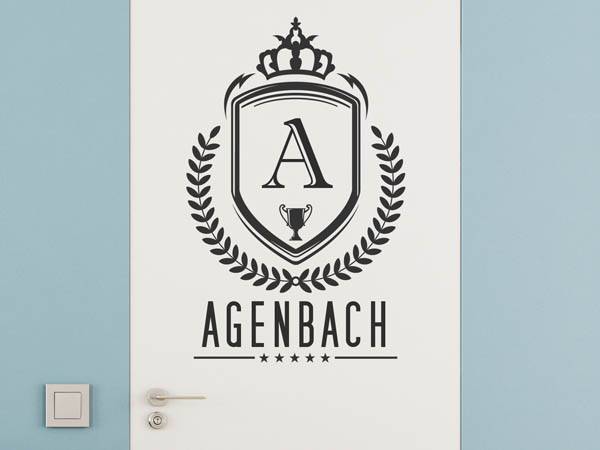 Wandtattoo Agenbach Wappen