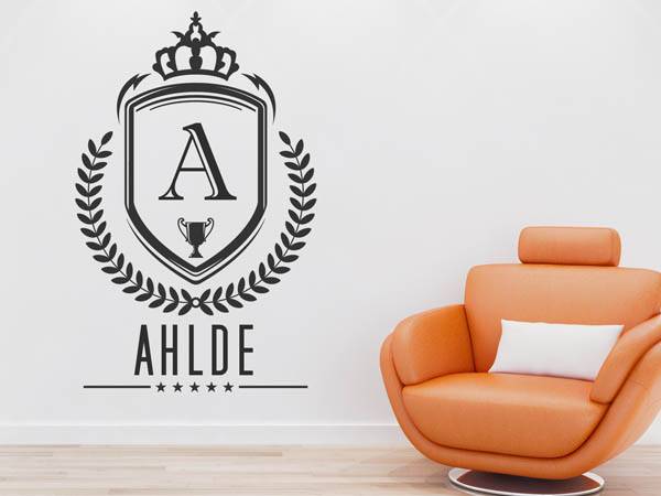 Wandtattoo Ahlde Wappen