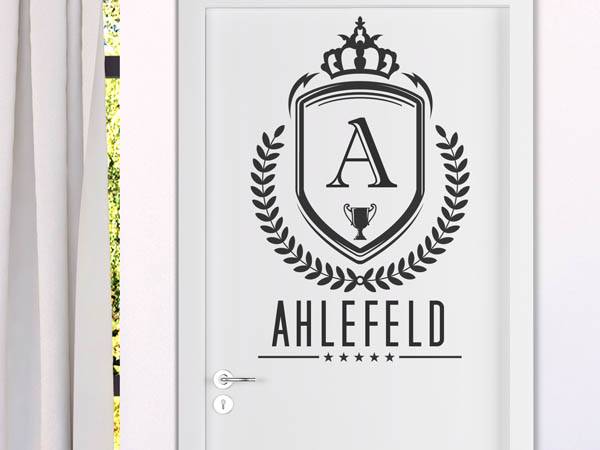 Wandtattoo Ahlefeld Wappen