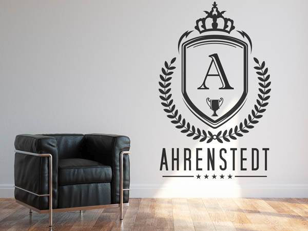 Wandtattoo Ahrenstedt Wappen