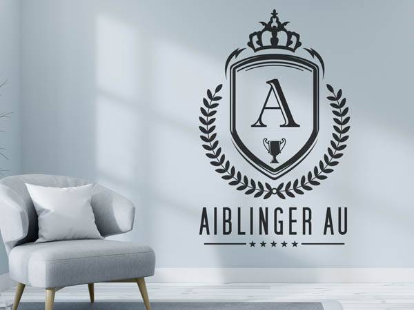 Wandtattoo Aiblinger Au Wappen