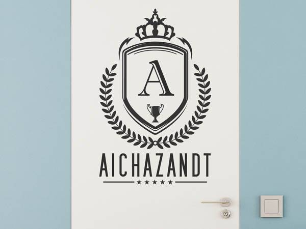 Wandtattoo Aichazandt Wappen