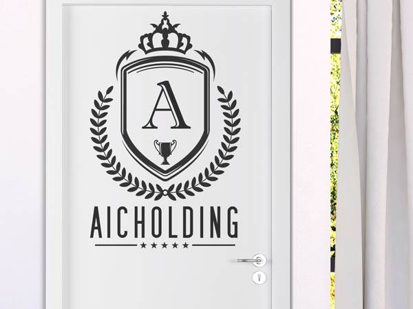Wandtattoo Aicholding Wappen