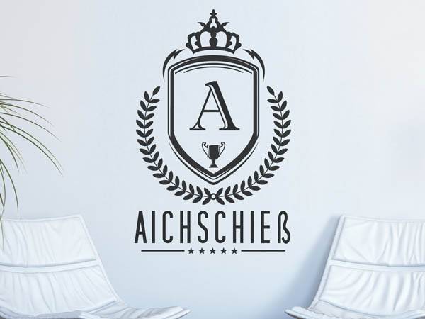 Wandtattoo Aichschieß Wappen