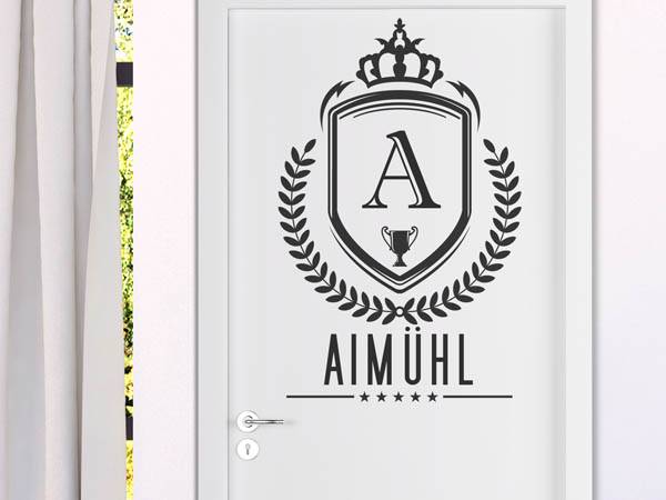 Wandtattoo Aimühl Wappen