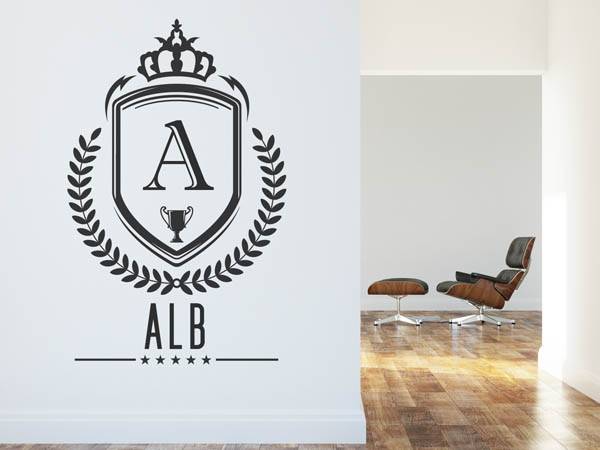 Wandtattoo Alb Wappen