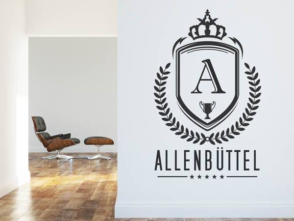 Wandtattoo Allenbüttel Wappen