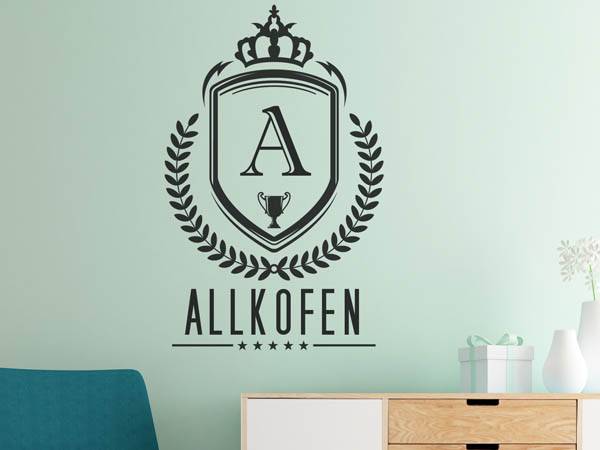 Wandtattoo Allkofen Wappen