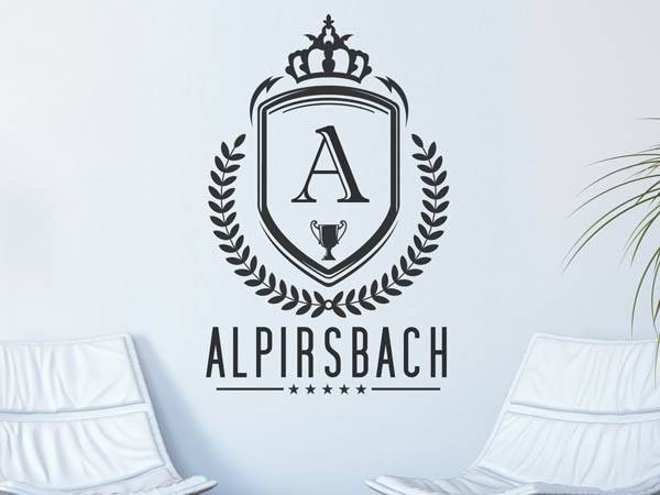 Wandtattoo Alpirsbach Wappen