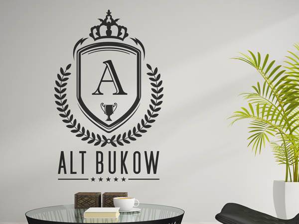 Wandtattoo Alt Bukow Wappen
