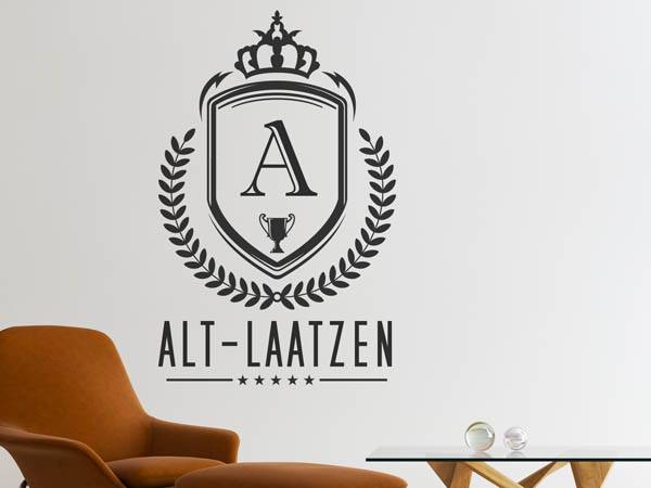 Wandtattoo Alt-Laatzen Wappen